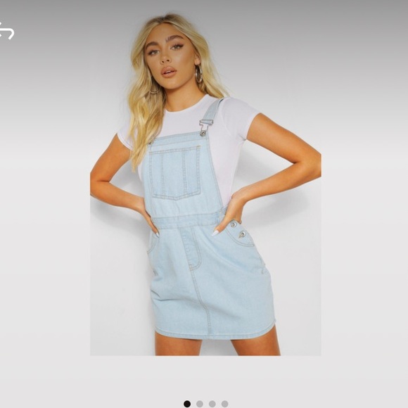 Jean skirt jumpsuit - Picture 3 of 3